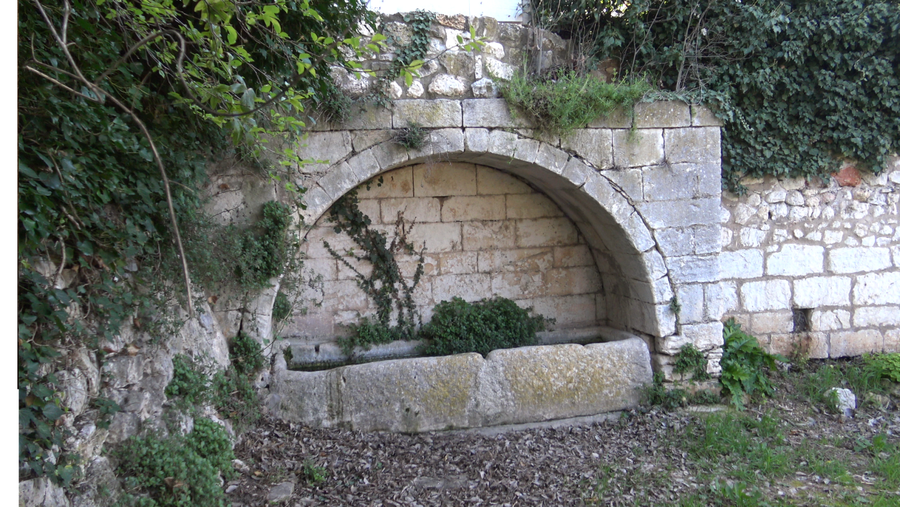 La fontaine de Fontvieille