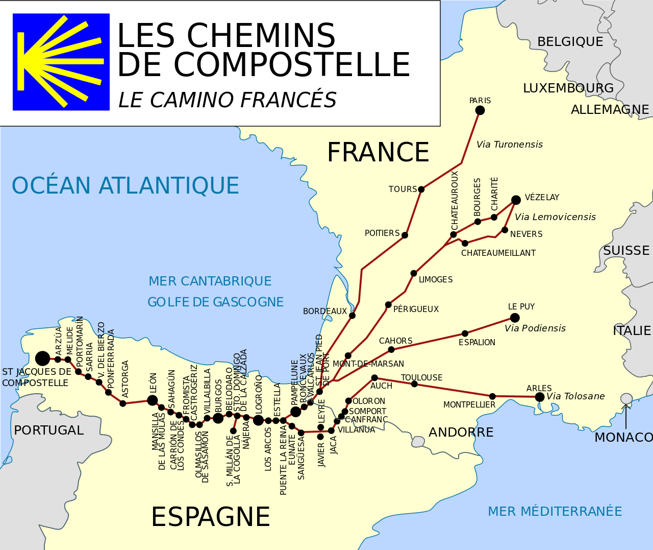 RoutesCompostelle