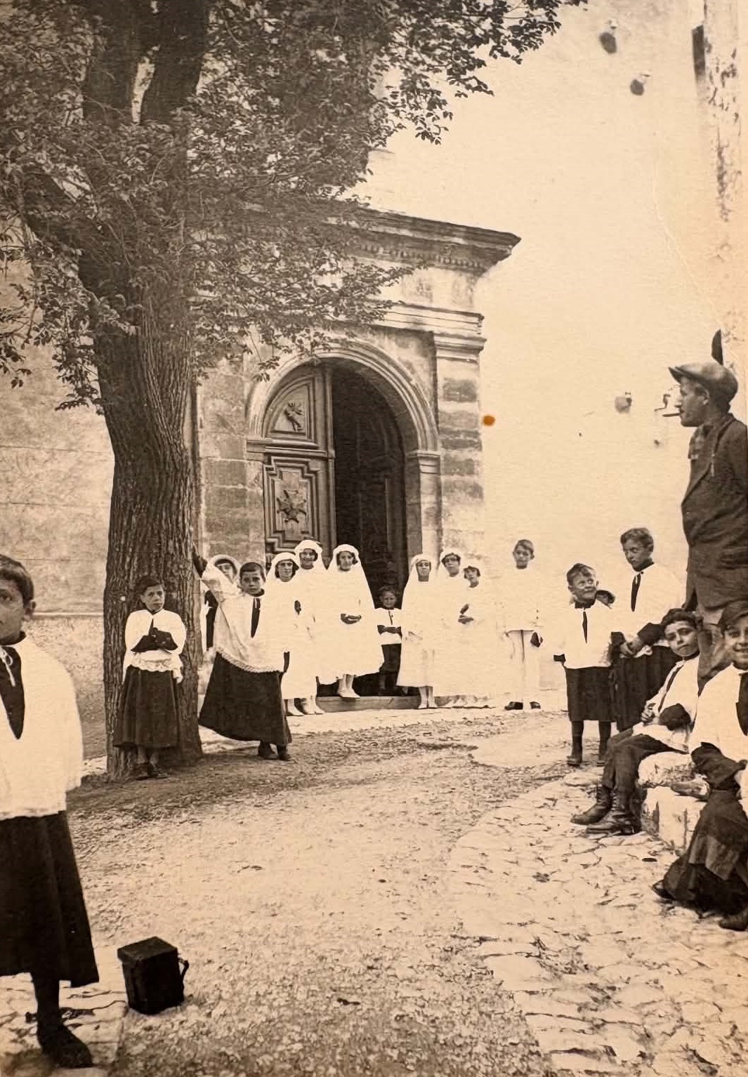 Les communiants de ventabren — recto