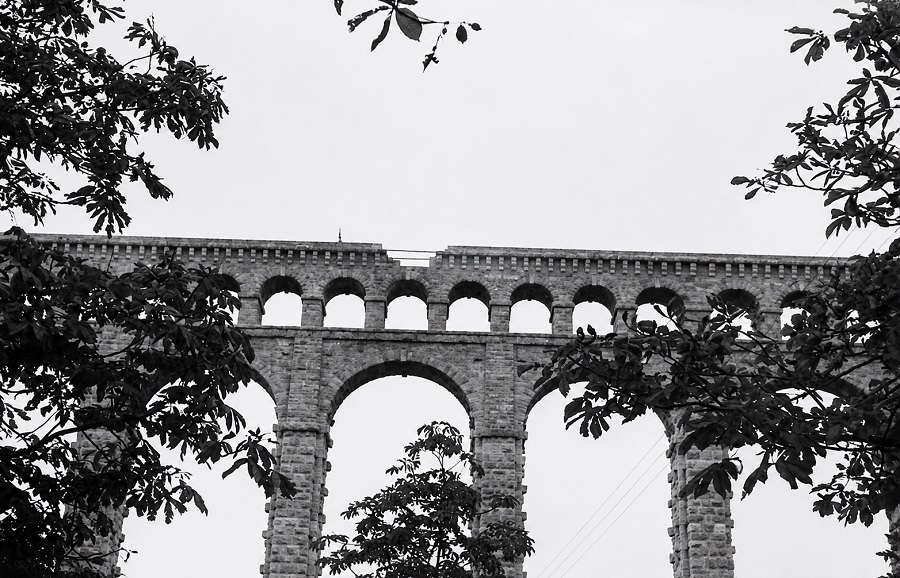 Aqueduc endommagé