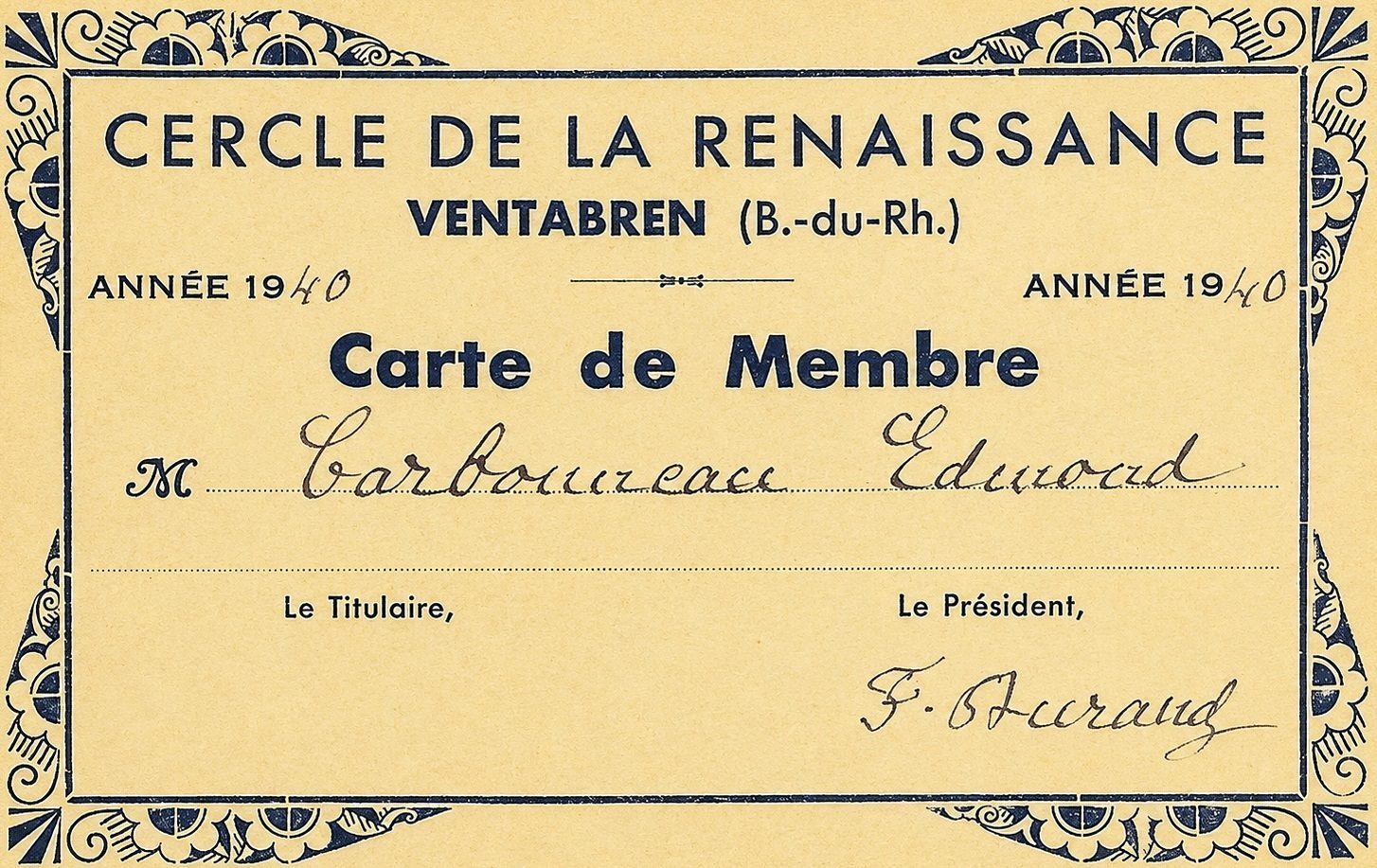 Carte club