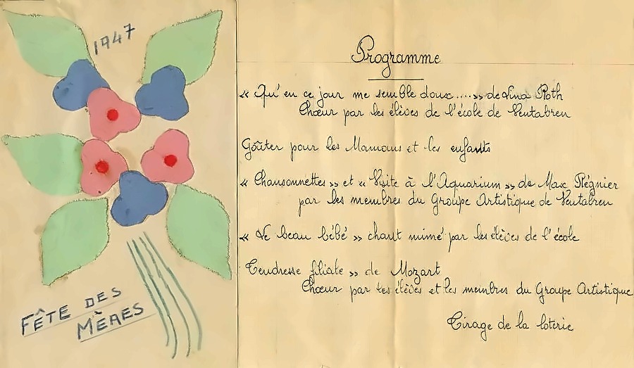 Cadeau fête des mères