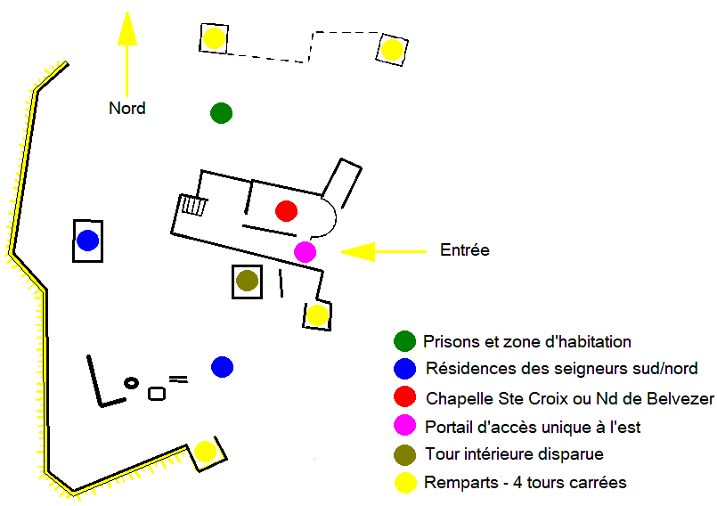 Plan général du site