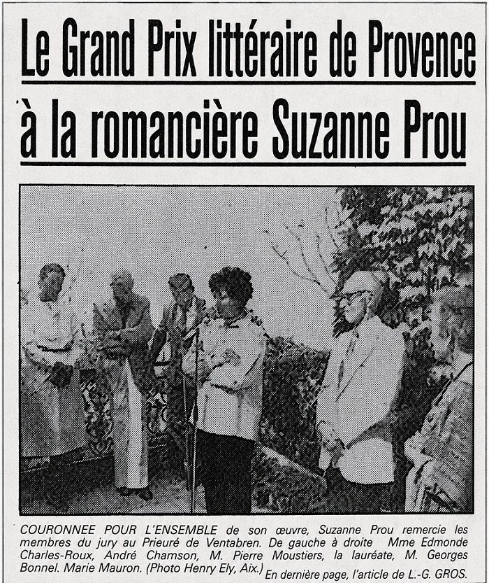 Lauréate GP Provence