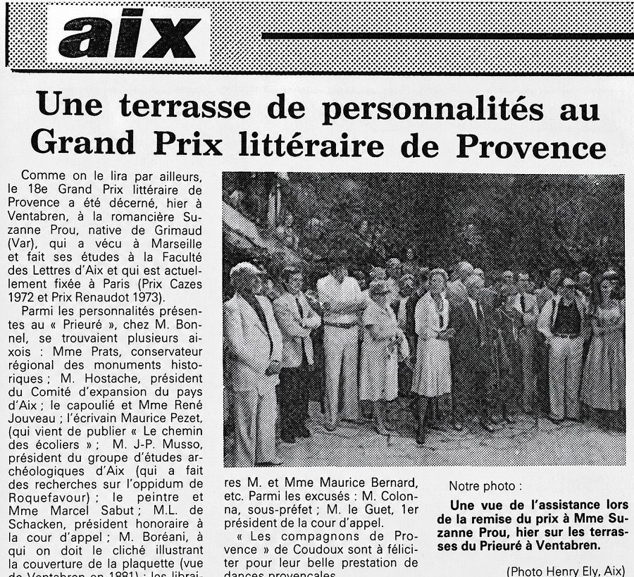 Grand Prix littéraire de Provence