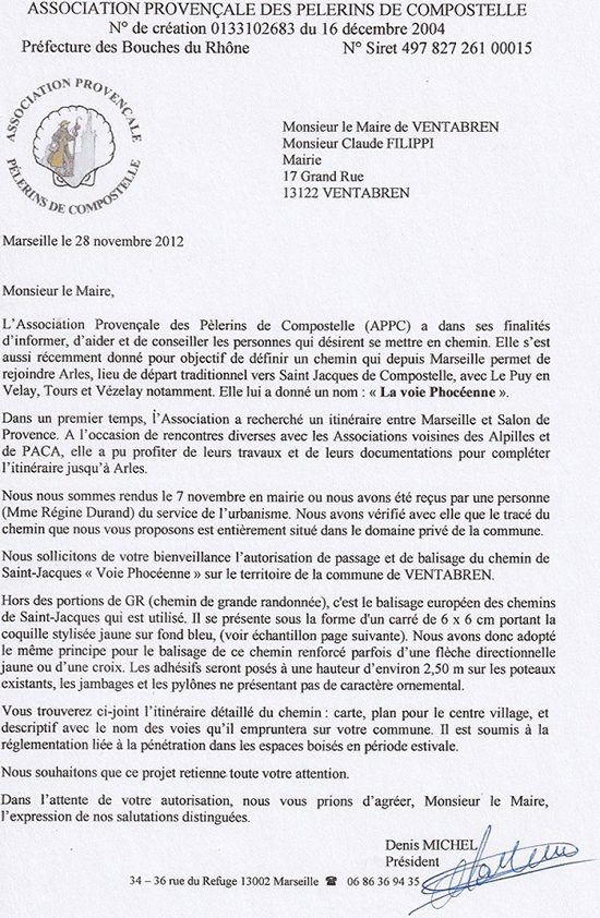 Courrier Mairie Ventabren